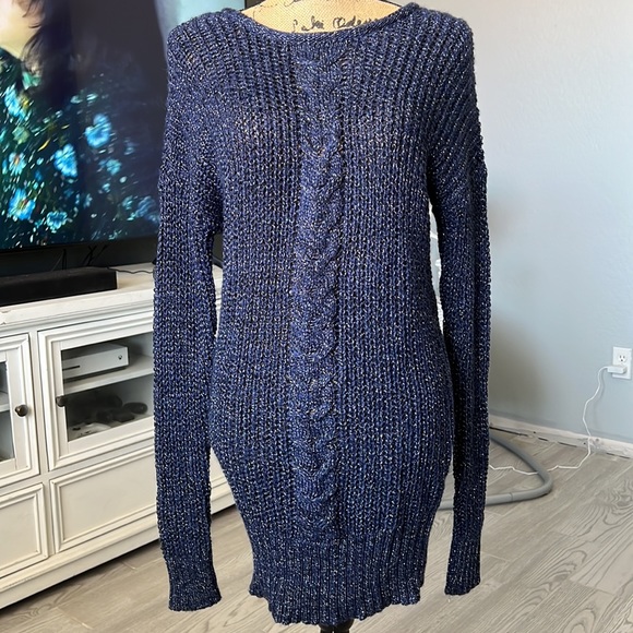 American eagle cable front jegging sweater - Picture 2 of 4